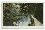 View on Cycle Path and Canal, Indianapolis, Ind.