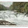 Raquette Falls, Long and Raquette Lake, N. Y.