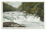 Raquette Falls, Long and Raquette Lake, N. Y.