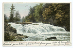 Buttermilk Falls, Raquette Lake, N. Y.