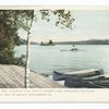 Raquette Lake from St. Hubert's Isle, Raquette Lake, N. Y.