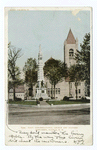 Ist Congregational Church and Soldiers Monument, Nashua, N. H.