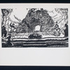 Illustration of the 1912 Stuttgart premiere of the opera Ariadne auf Naxos