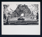 Illustration of the 1912 Stuttgart premiere of the opera Ariadne auf Naxos