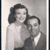 Publicity photograph of Georges Guétary and Nanette Fabray in the stage production Arms and the Girl