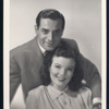 Publicity photograph of Georges Guétary and Nanette Fabray in the stage production Arms and the Girl