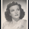 Publicity photograph of Nanette Fabray for the stage production Arms and the Girl