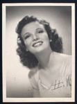 Publicity photograph of Nanette Fabray for the stage production Arms and the Girl