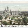 Jackson Square, Cathedral of St. Louis, New Orleans, La.