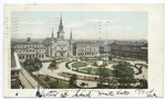 Jackson Square, Cathedral of St. Louis, New Orleans, La.