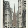 Wall Street and Trinity Church, New York, N. Y.