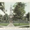 Nassau Hall, Princeton Univ., Princeton, N. J.