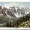 Valley of the Peaks, Lake Louise, B. C.