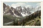 Valley of the Peaks, Lake Louise, B. C.