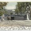 Public Gardens, Descent into Subway, Boston, Mass.