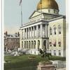 State House, front, Boston, Mass.