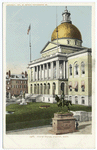 State House, front, Boston, Mass.