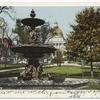 Brewer Fountain and State House, Boston, Mass.