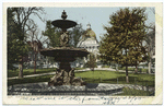 Brewer Fountain and State House, Boston, Mass.