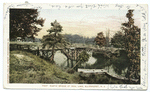 Rustic Bridge at Deal Lake, Allenhurst, N. J.