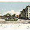 Washington Boulvard and Hotel Cadillac, Detroit, Mich.