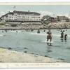 Young's Hotel from Beach, York Beach, Me.