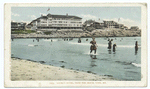 Young's Hotel from Beach, York Beach, Me.