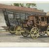 The Limited and a Freight Car of Early Days, West