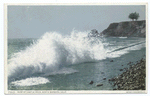 Surf at Castle Rock, Santa Barbara, Calif.