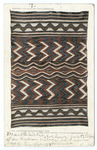 Old Navaho Bayetta Blanket, Albuquerque, N. M.