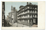 Post Office and Chestnut Street, Philadelphia, Pa.