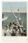 On deck P&O Steamer between Cuba and Florida, Florida