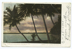 Sunset on Lake Worth, Palm Beach, Fla.