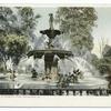 Fountain in Forsyth Park, Savannah, Ga.