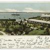 The Harbor and Gardens of the Colonial Hotel, Nassau, B. I.