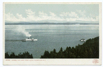 Across Lake from Hotel, Lake Champlain, N. Y.