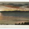 Sunrise (or Sunset) on Lake Champlain, Lake Champlain, N. Y.