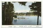 Boat Landing , Fort Wm. Henry Hotel, Lake George, N. Y.