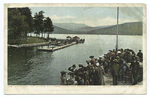 Green Island,  approaching Sagamore Dock, Lake George, N. Y.