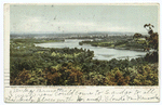 Connecticut River and Holyoke from Mountain Park, Connecticut
