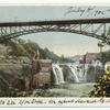 Driving Park Avenue Bridge and Falls, Rochester, N. Y.