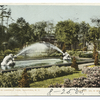 Canfield Park Fountain, Saratoga, N. Y.