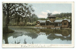 Lake and Boat House, Washington Park, Albany, N. Y.