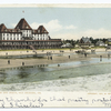 Fiske House and Beach, Old Orchard, Me.