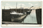 Steamers Loading at Mesabi Ore Docks, Duluth, Minn.