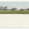 Hotel Champlain (distant), Lake Champlain, N. Y.