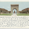 Memorial  Court and Arch, Leland Stanford Univ., Palo Alto, Calif.