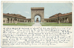 Memorial  Court and Arch, Leland Stanford Univ., Palo Alto, Calif.