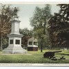 Soldiers' Monument and Band Stand, Brattleboro, Vt.