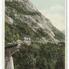 Willey Brook Bridge and Mt. Willard from Crawford Notch, New Hampshire
